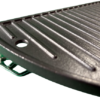 18” Dual-Sided Cast Iron BBQ Griddle - Image 2